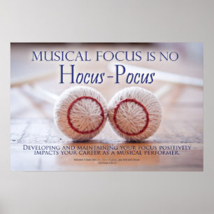 Musikfokus - Inspirationsgebote zur Musik Poster