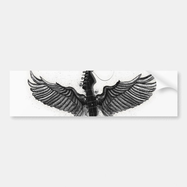 Musikfreiheit Autoaufkleber (Vorne)