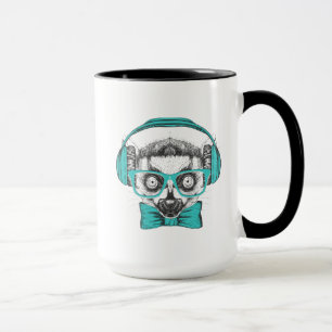 Musikfreund des Lemur-  Tasse