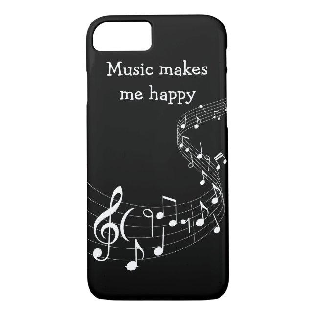 Musikfreund-Smartphone-Fall Case-Mate iPhone Hülle (Rückseite)