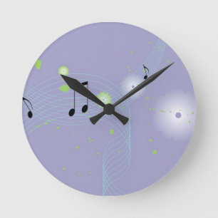 Musikfreund-Wanduhren Runde Wanduhr