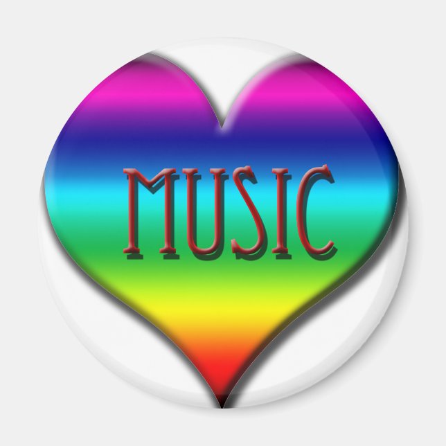 Musikgeschenke! Magnet (Vorne)