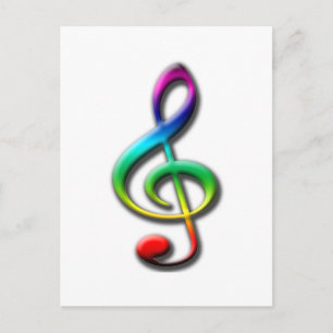 Musikgeschenke! Postkarte