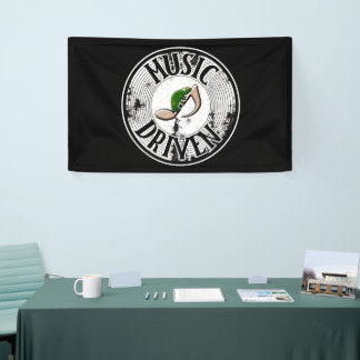 Musikgesteuertes Banner