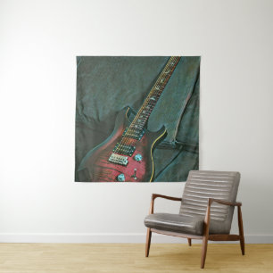Musikgitarrist liebt Geschenk Wandteppich
