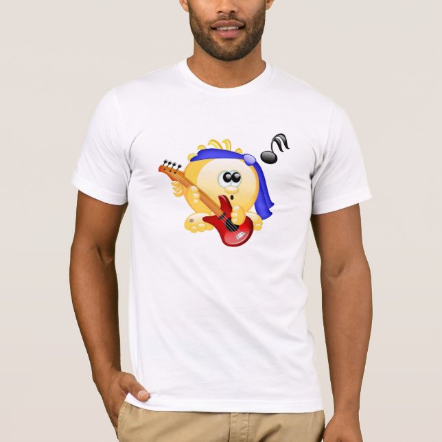 Musikgitarrist T-Shirt (Vorderseite)