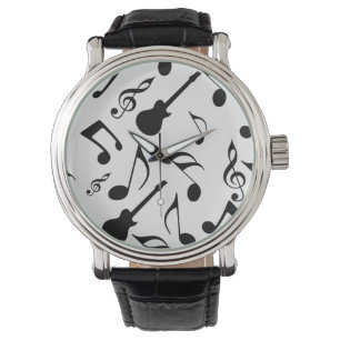 Musikhinweise - Notendesign Armbanduhr