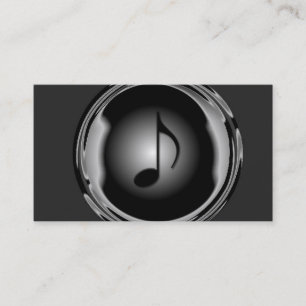 Musikindustrie-Karte Visitenkarte