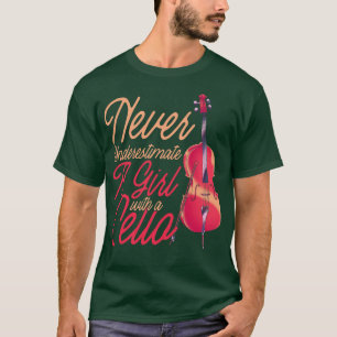 Musikinstrument Cellist Girl Cello T-Shirt
