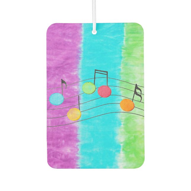 „Musikinstrument“ Duftspender Autolufterfrischer (Vorderseite)