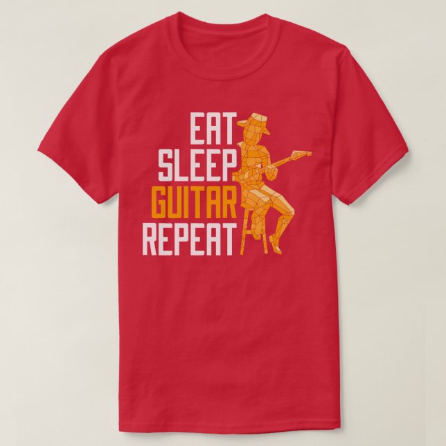 Musikinstrument Funny Guitar Quote Gitarrist T-Shirt (Design vorne)