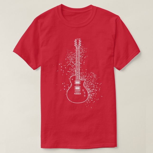Musikinstrument Gitarrist Gift Rock Music Guita T-Shirt (Design vorne)