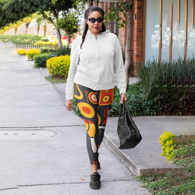 Musikinstrument klingt Capri-Leggings Capri Leggings (Von Creator hochgeladen)