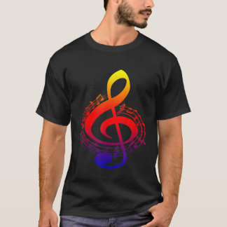 Musikinstrument Musician Music Treble Clef T-Shirt