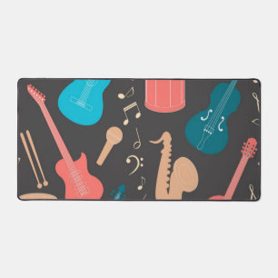 Musikinstrument Schreibtischunterlage