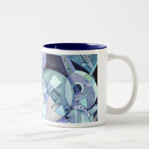 Musikinstrument-Tasse Zweifarbige Tasse