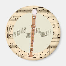Musikinstrument und Blatt-Musikmagazin