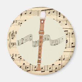 Musikinstrument und Blatt-Musikmagazin Magnet