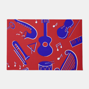 Musikinstrumente Fußmatte