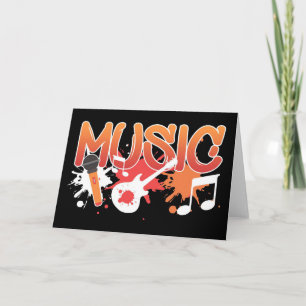 Musikinstrumente Karte
