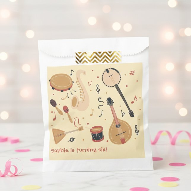Musikinstrumente Kindergeburtstag Geschenktütchen (Von Creator hochgeladen)