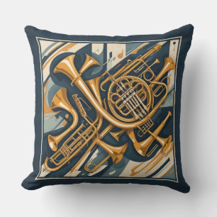 Musikinstrumente Kissen
