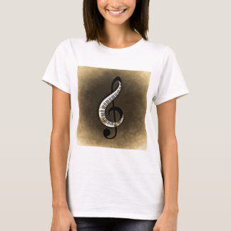 Musikinstrumente notiert Tanztunes Radio-Tasten T-Shirt