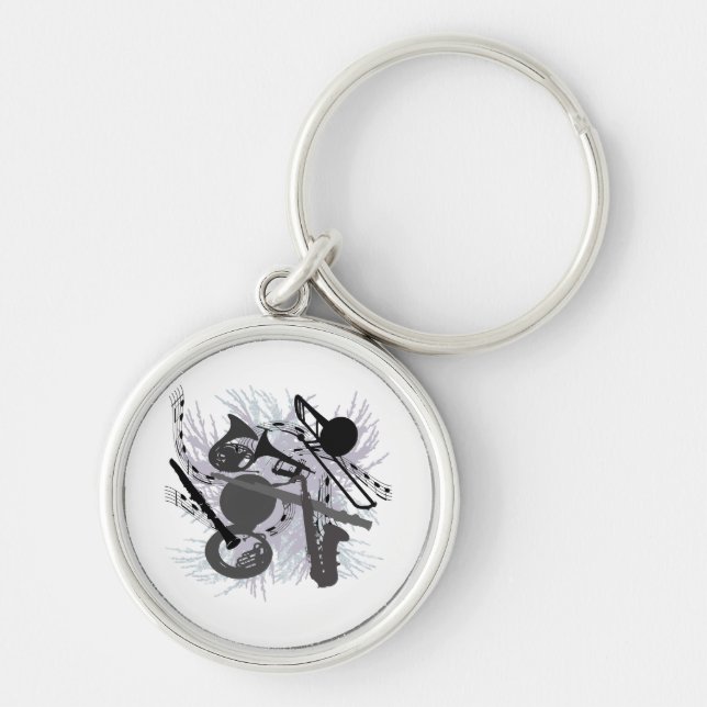 Musikinstrumente Schlüsselanhänger (Vorne)