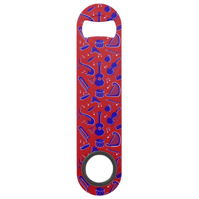 Musikinstrumente Speedflaschenöffner (Vorderseite)