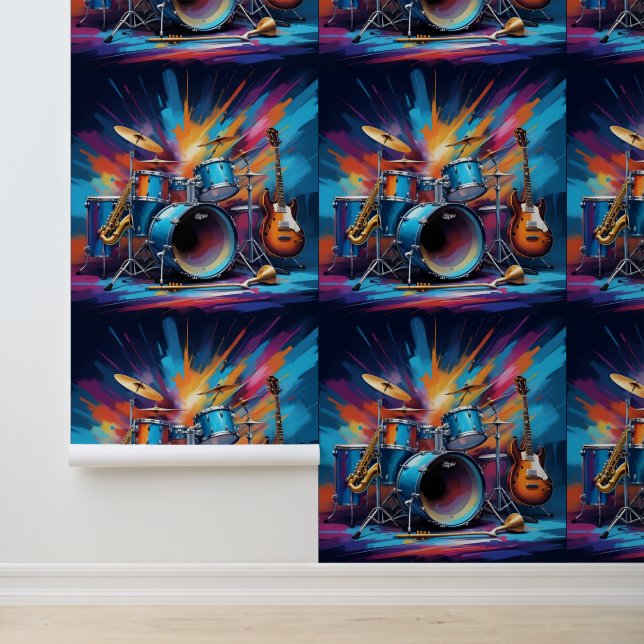 Musikinstrumente Tapete (Anwendung)