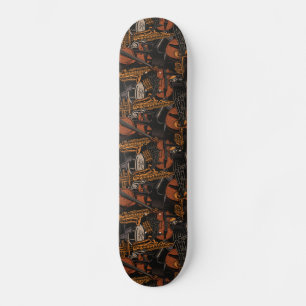Musikinstrumente überall skateboard