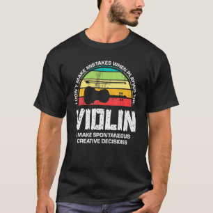 Musikinstrumentenspass für Geige T-Shirt