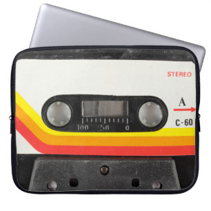 Musikkassette Laptopschutzhülle