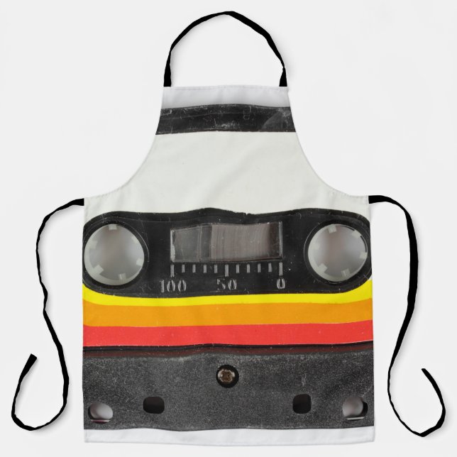 Musikkassette Schürze (Vorderseite)