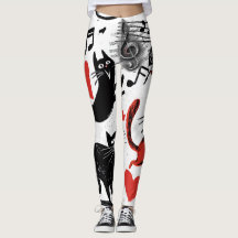 Musikkatze Leggings