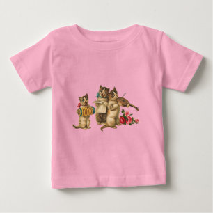 Musikkatzen Baby T-shirt
