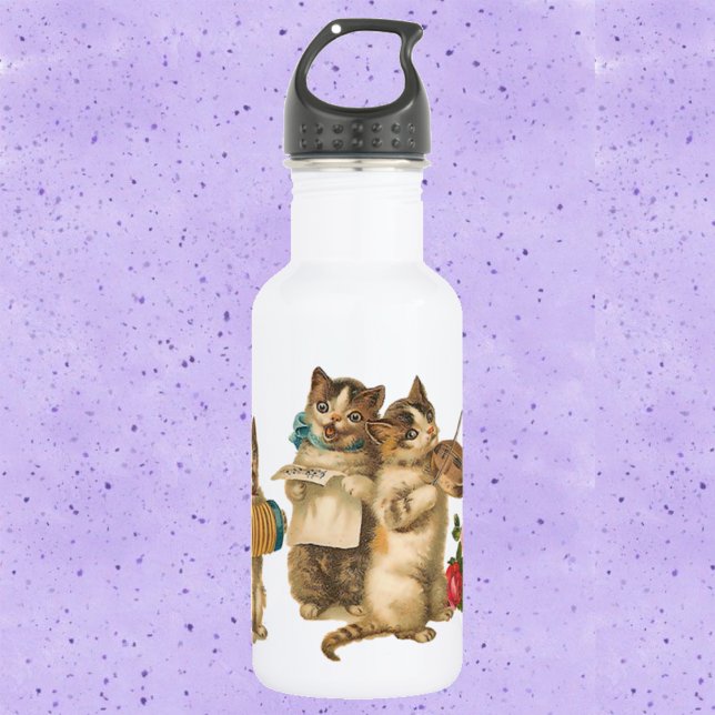 Musikkatzen Trinkflasche (Von Creator hochgeladen)