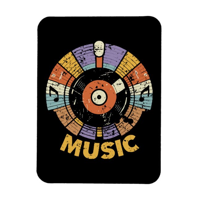 Musikklassiker Retro Magnet (Vertikal)