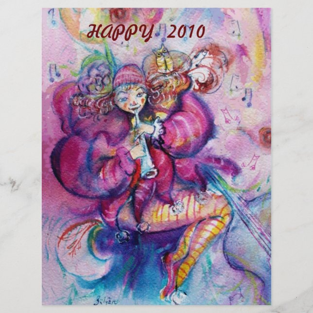 MUSIKKLOWN FLYER (Vorne)