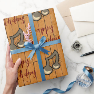 Musikkopie Geschenkpapier