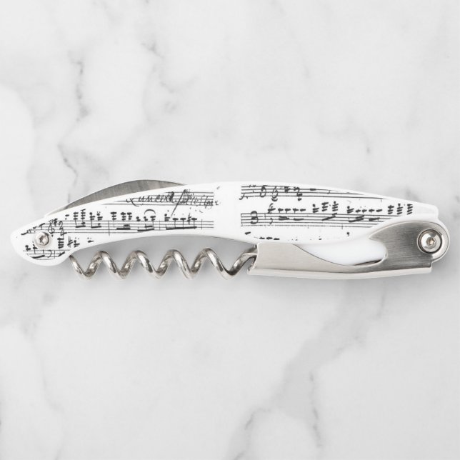 Musikkorkenzieher Kellnermesser (Rückseite)