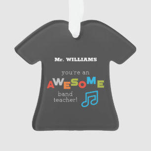 Musiklehrer Anerkennung Musikalische Noten, Großar Ornament