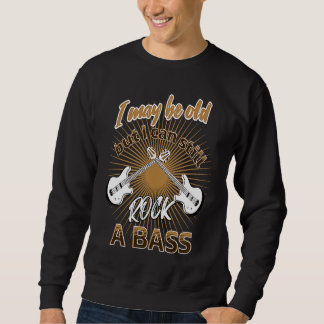 Musiklehrer Bass Gitarrist Bass Gitarre Bass Pla Sweatshirt