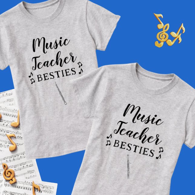 Musiklehrer Besties Bassoon Bester Freund T-Shirt (Von Creator hochgeladen)