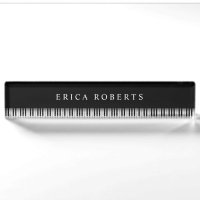 Musiklehrer Elegante Piano Keys Dark