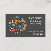 Musiklehrer für frühes Lernen