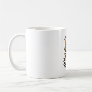 Musiklehrer Halloween-Kürbisgravur-Shirt De Kaffeetasse