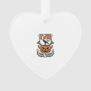 Musiklehrer Halloween-Kürbisgravur-Shirt De Ornament
