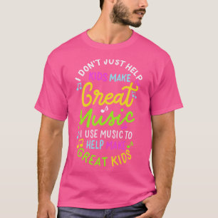 Musiklehrer helfen Kindern, Musik zu machen 1 T-Shirt