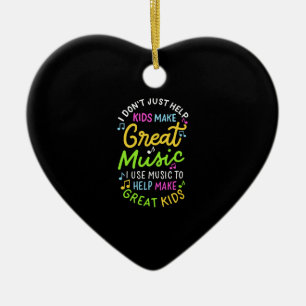 Musiklehrer - Hilfe für Kinder, Musikgeschenke zu  Keramik Ornament